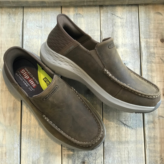 Skechers Slip-ins  Parson Oswin - Men's Relaxed Fit Desert in Extra Wide *LAST PAIRS8