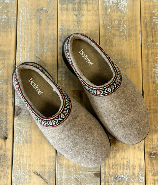 Biotime Women's Solana Beige Wool Blend