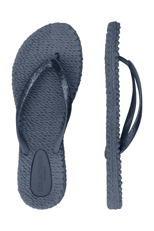 Ilse Jacobsen Cheerful01 Glitter Flip Flop - Indigo