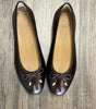 Fit Flop Delicato Bow Soft Leather Ballet Flat Metallic Mole