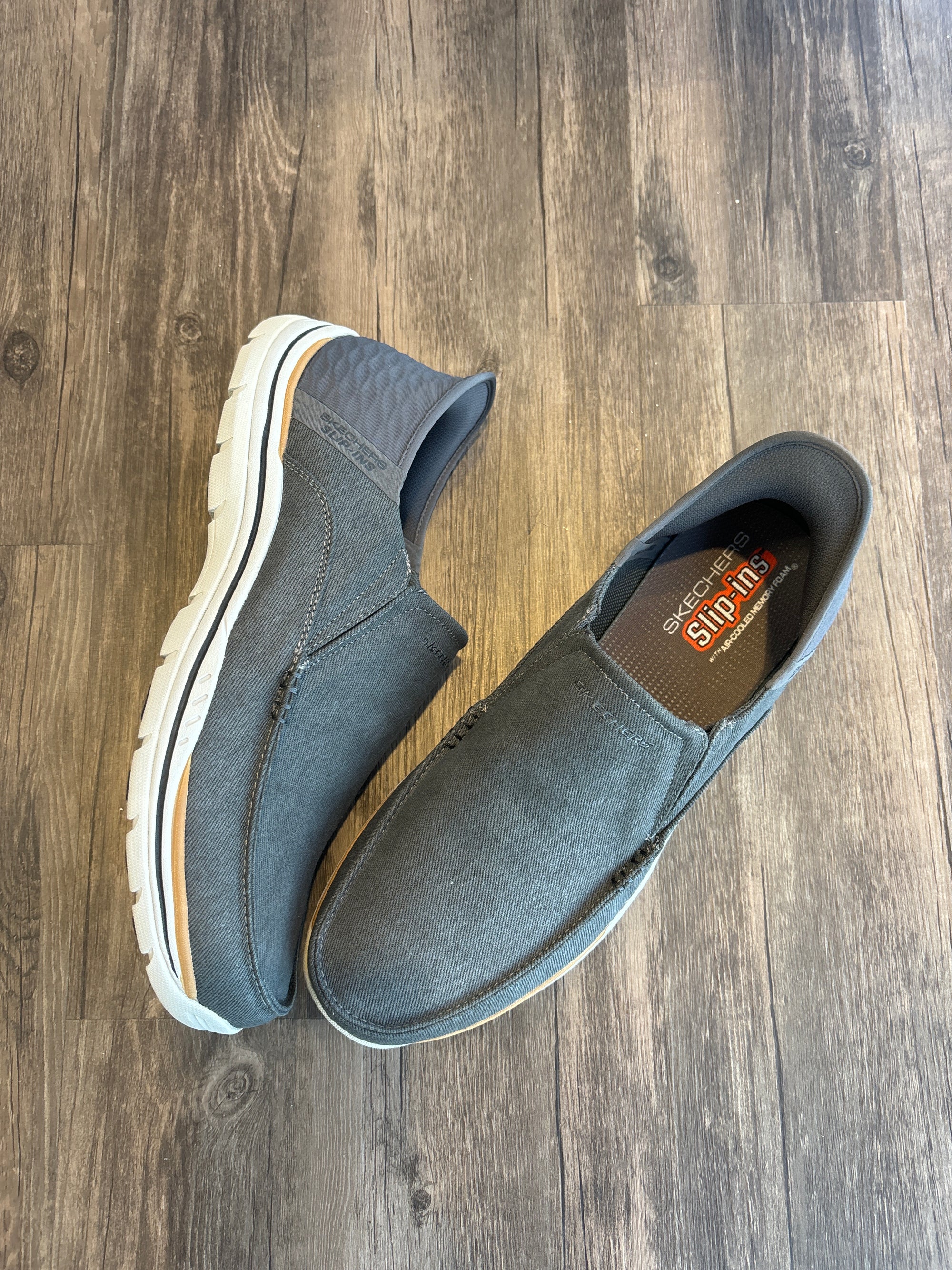 Skechers Men's Expected - Cayson Charcoal *MEDIUM*