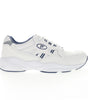 Propet Stability Walker in White/Navy - 3E