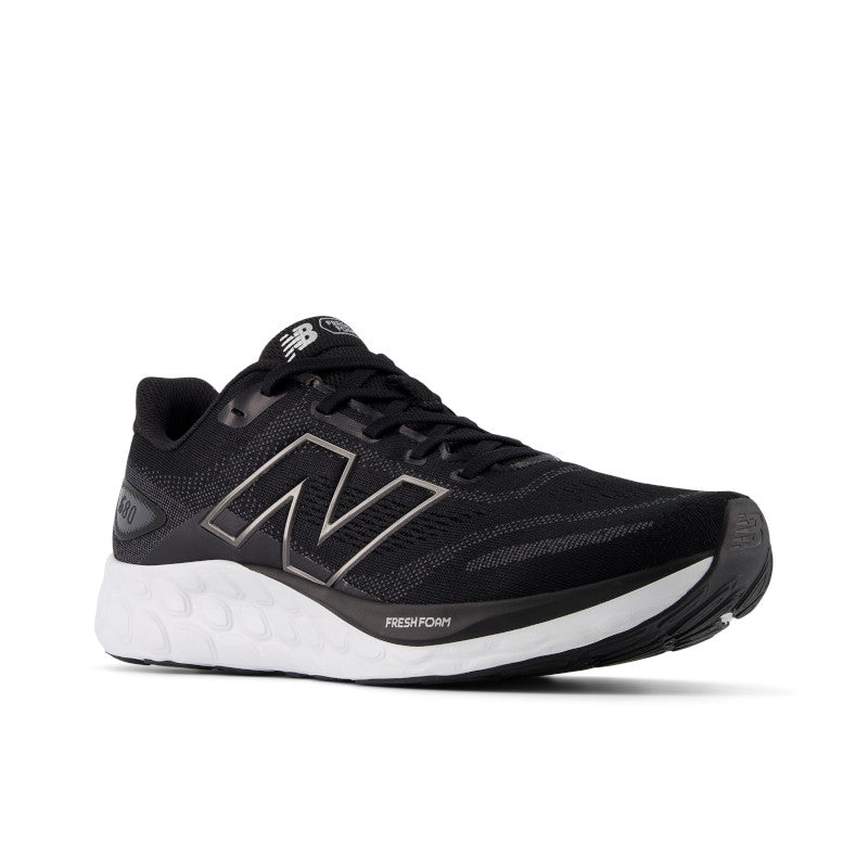 M680LK8/4E New Balance Men's Fresh Foam 680 v8 *EXTRA WIDE* Black/Magnet/Black Metallic/White