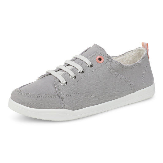 Vionic Venice Pismo - Light Grey Canvas