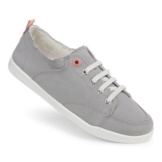 Vionic Venice Pismo - Light Grey Canvas