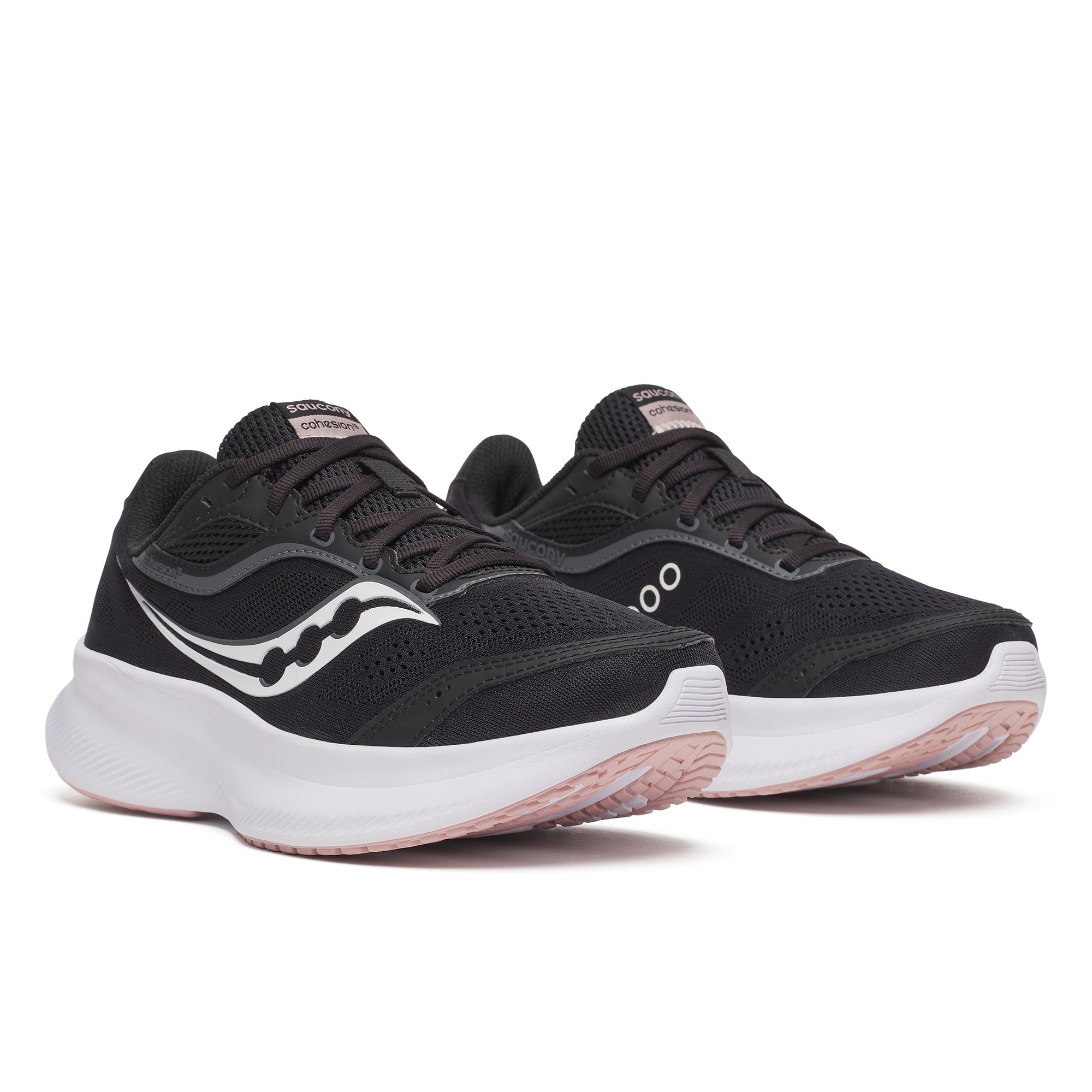 Saucony Women's Cohesion 18 Black/Cameo in Wide Width