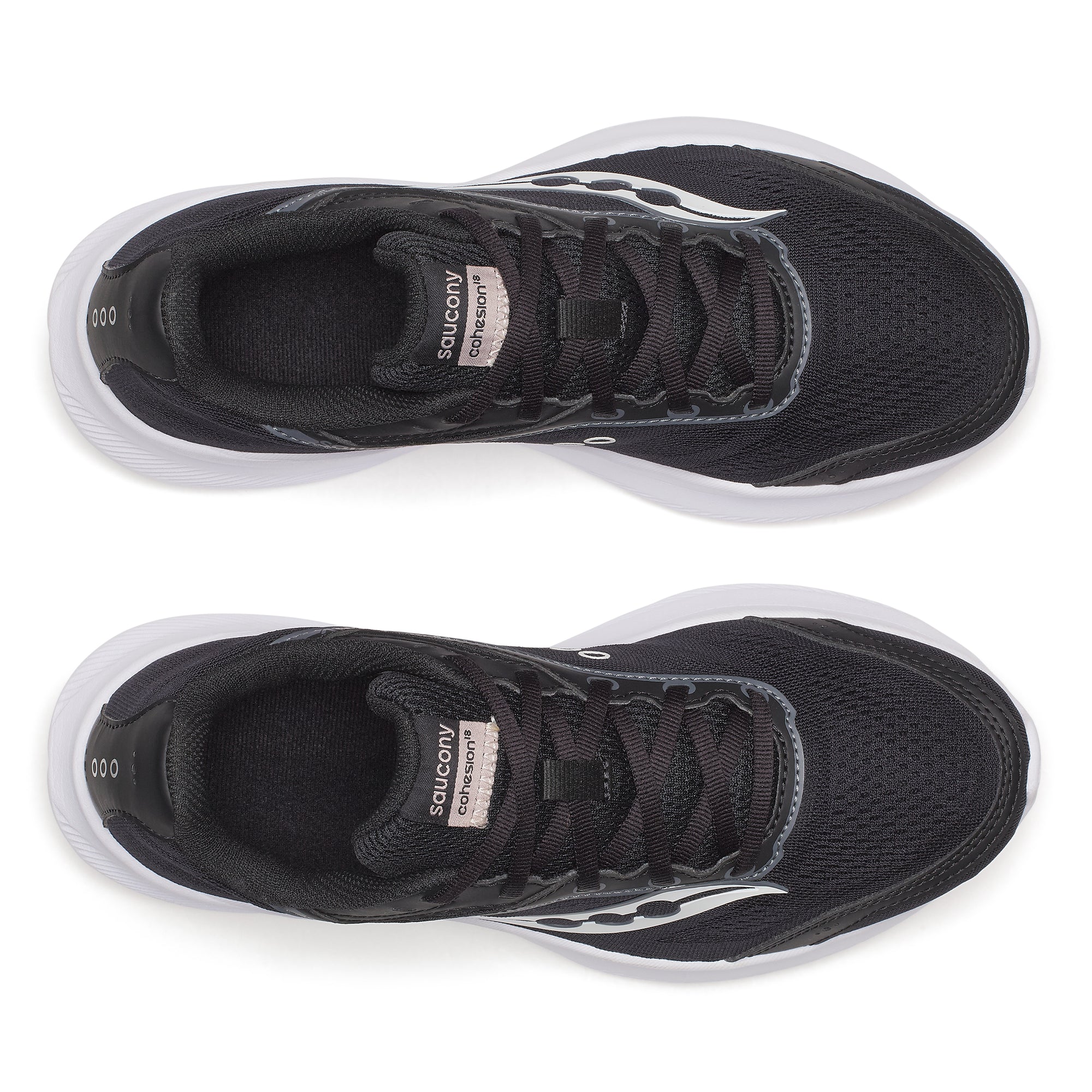 Saucony Women's Cohesion 18 Black/Cameo in Wide Width