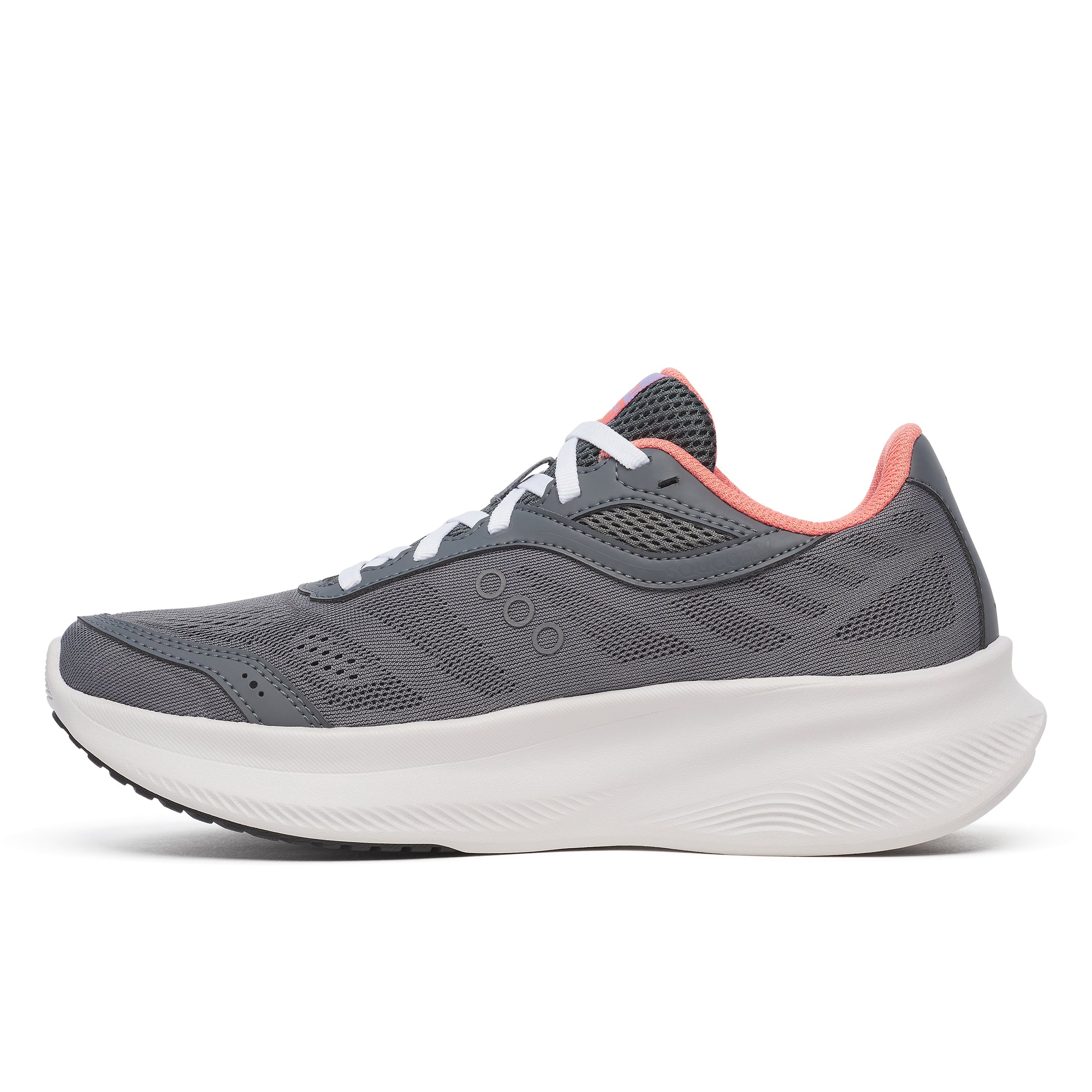Saucony Women's Cohesion 18 Carbon/Salmon *MEDIUM*
