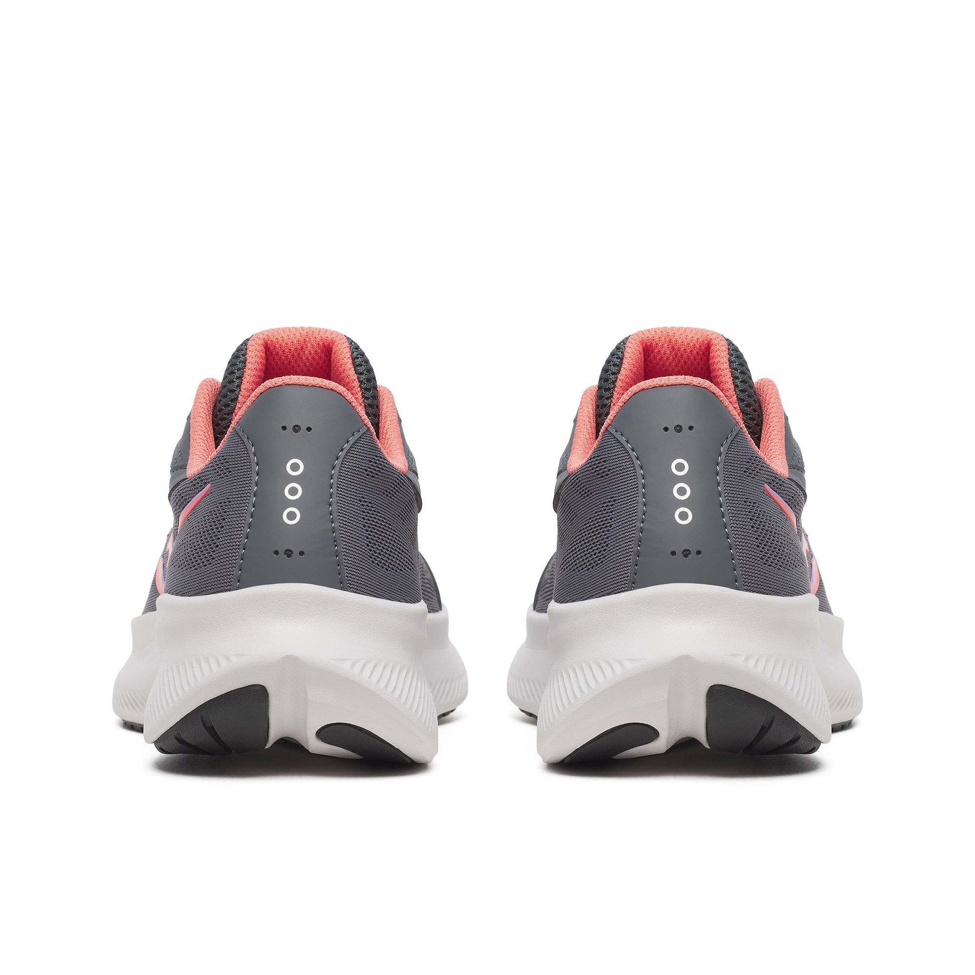 Saucony Women's Cohesion 18 Carbon/Salmon *MEDIUM*