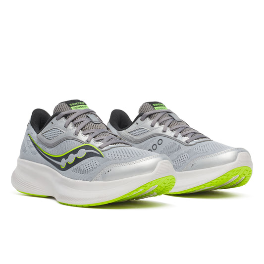 Saucony Men's Cohesion 18 Silver/Citron *MEDIUM*