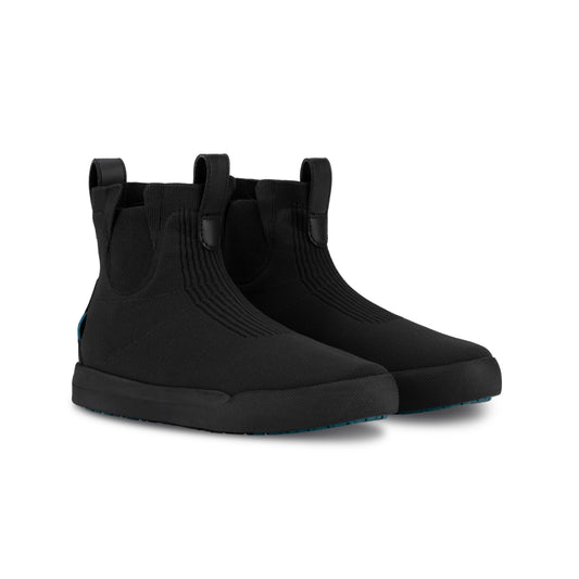 Vessi Women's Adult Weekend Chelsea Boot - Asphalt Black on Black