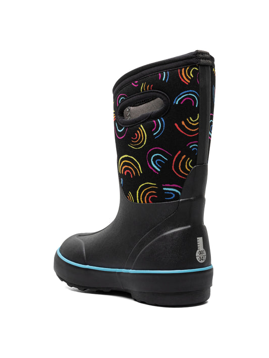 73077 - Kids' BOGS Classic II Wild Rainbows