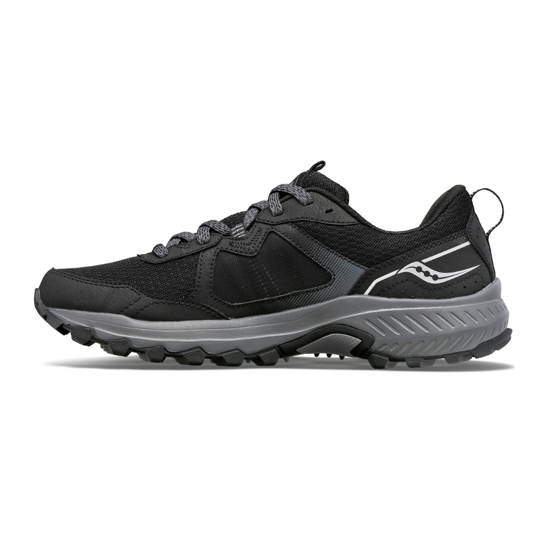 Saucony Men's Excursion TR16 in Wide (Black/Charcoal)