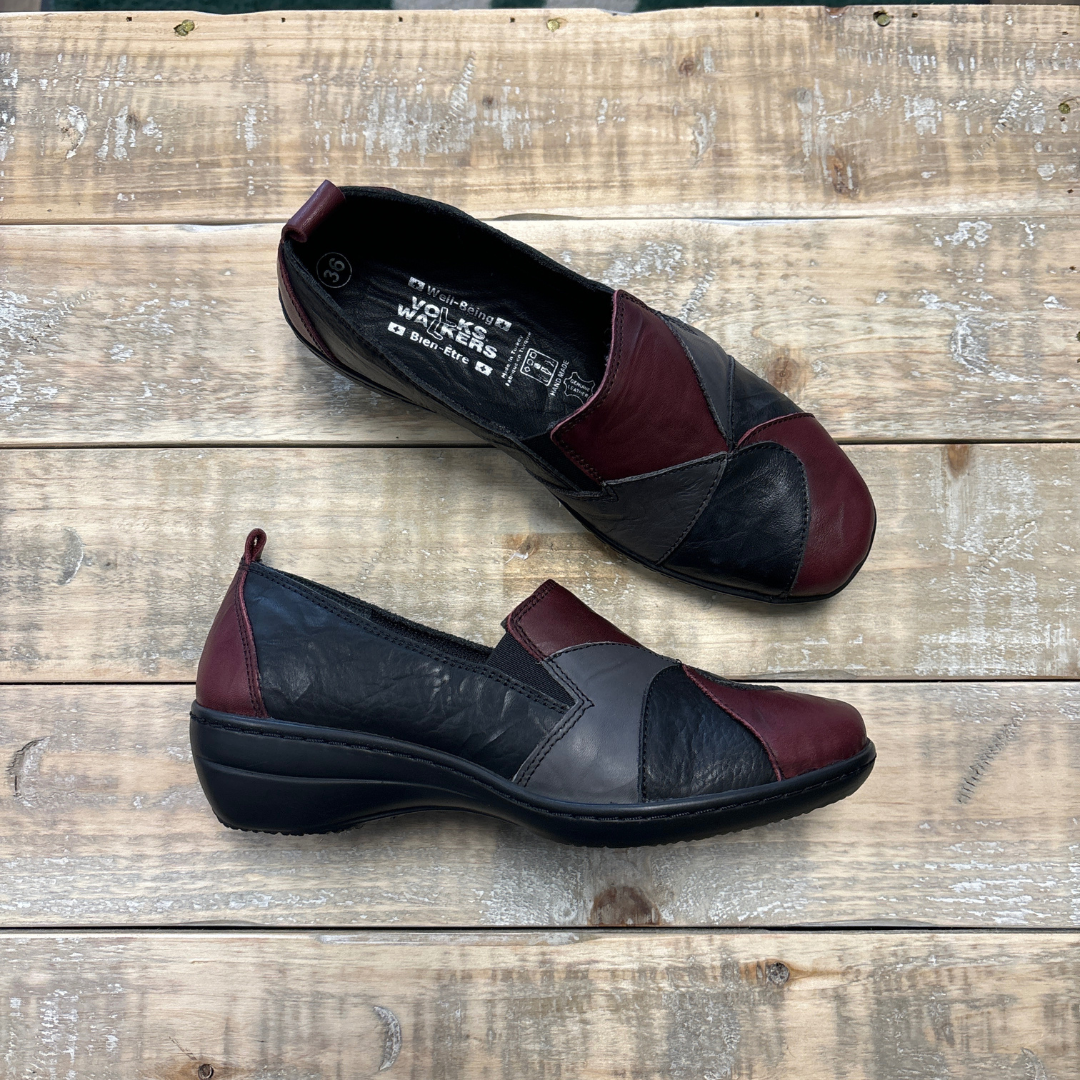 Volks Walkers Women's Weimar (Burgundy Multi)