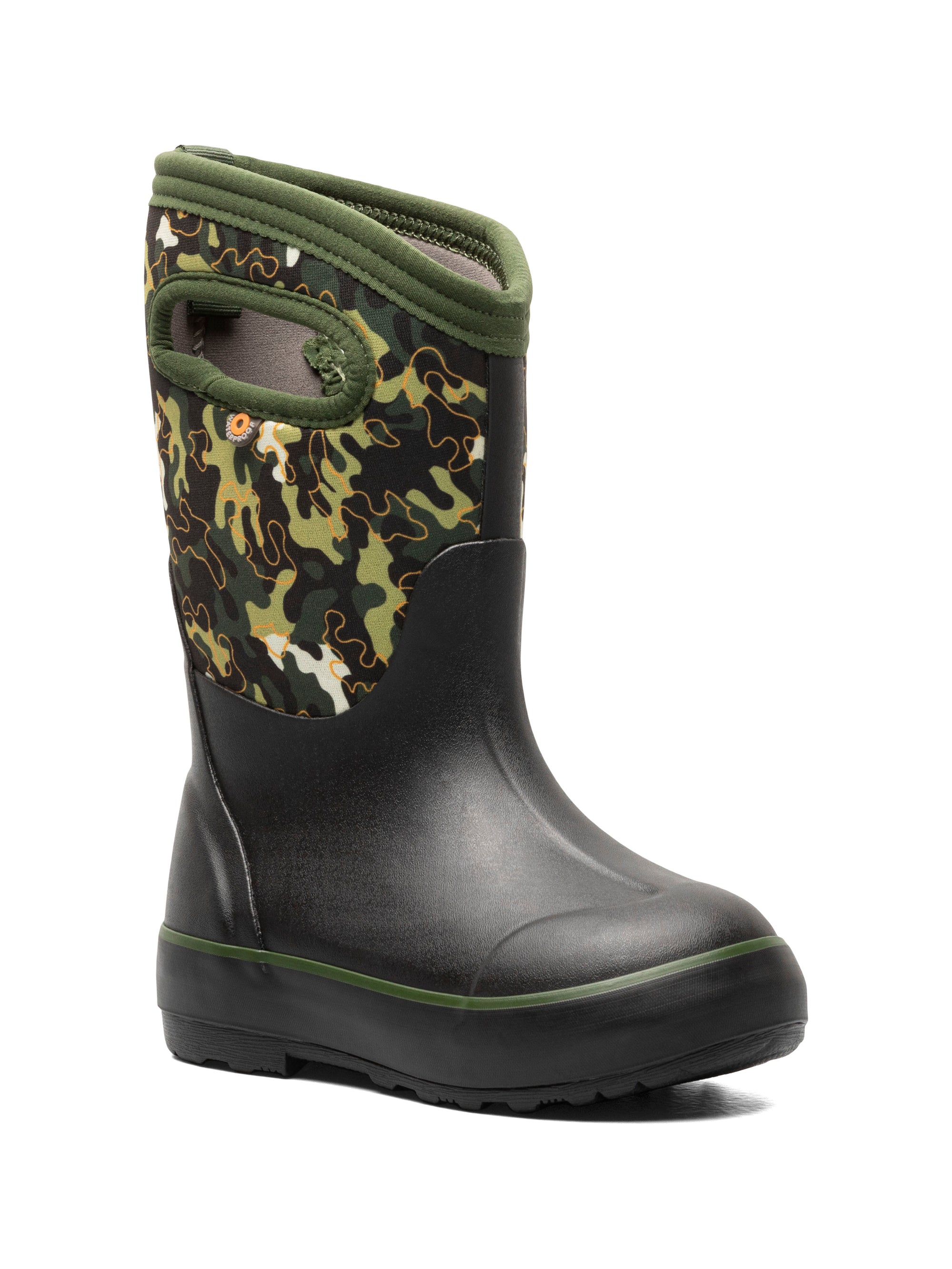 73079 - Kids' BOGS Classic II Pop Camo - Army Green Multi