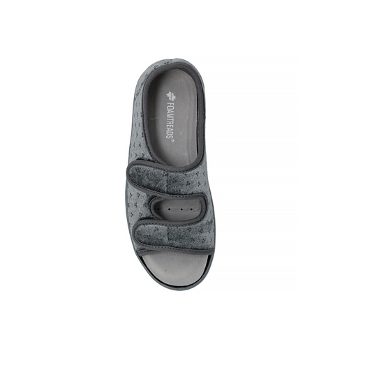 Foamtreads Debbien 2 in Grey Medium Width (Generous)