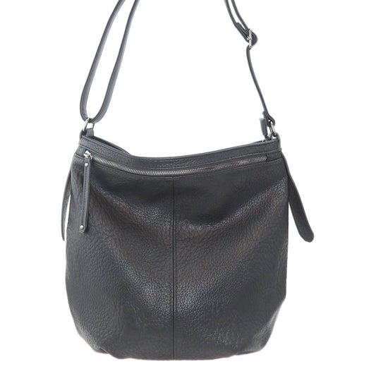 YD7938 - Darling's Vegan Leather Shoulder Bag - Black