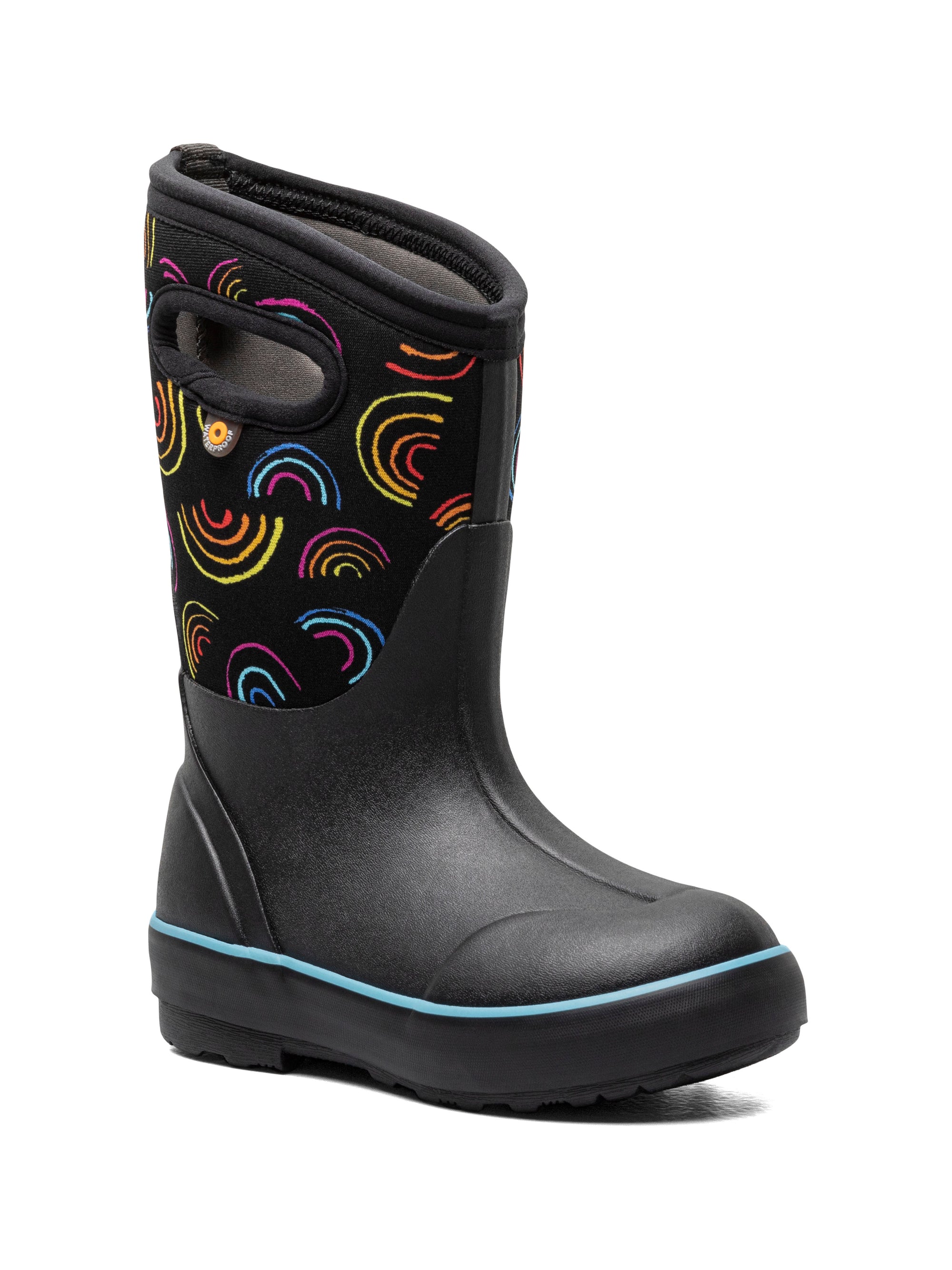 73077 - Kids' BOGS Classic II Wild Rainbows