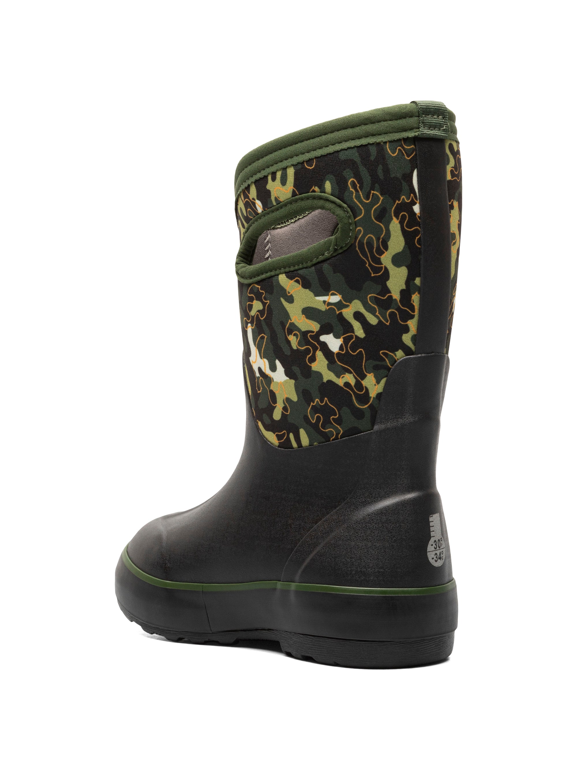 73079 - Kids' BOGS Classic II Pop Camo - Army Green Multi