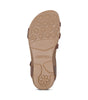 Aetrex Jillian Quarter Strap Braid Walnut
