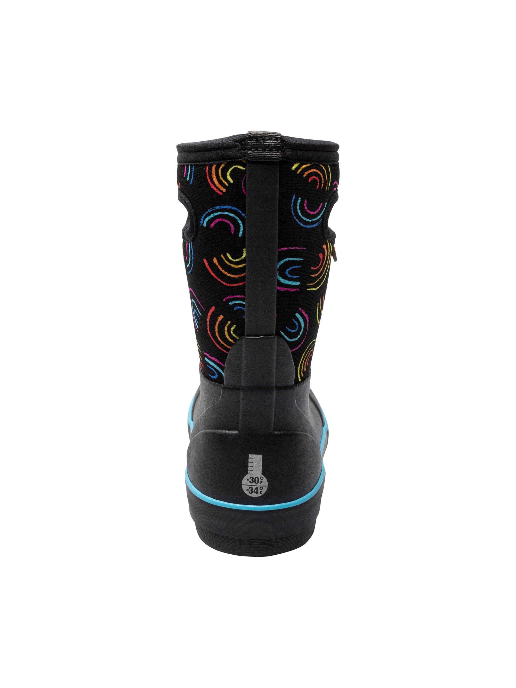 73077 - Kids' BOGS Classic II Wild Rainbows