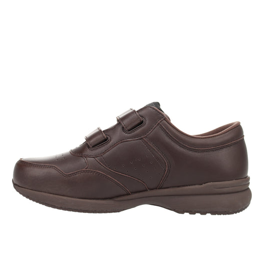 Propet Men's Life Walker Strap M - Brown in 3E LAST PAIR