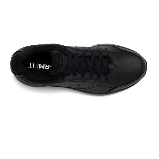 Saucony Men's Omni Walker 3 in Wide Width (Black)
