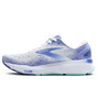 Brooks Women's Ghost 16 - Medium Width White/Amparo Blue/Limpet Shell