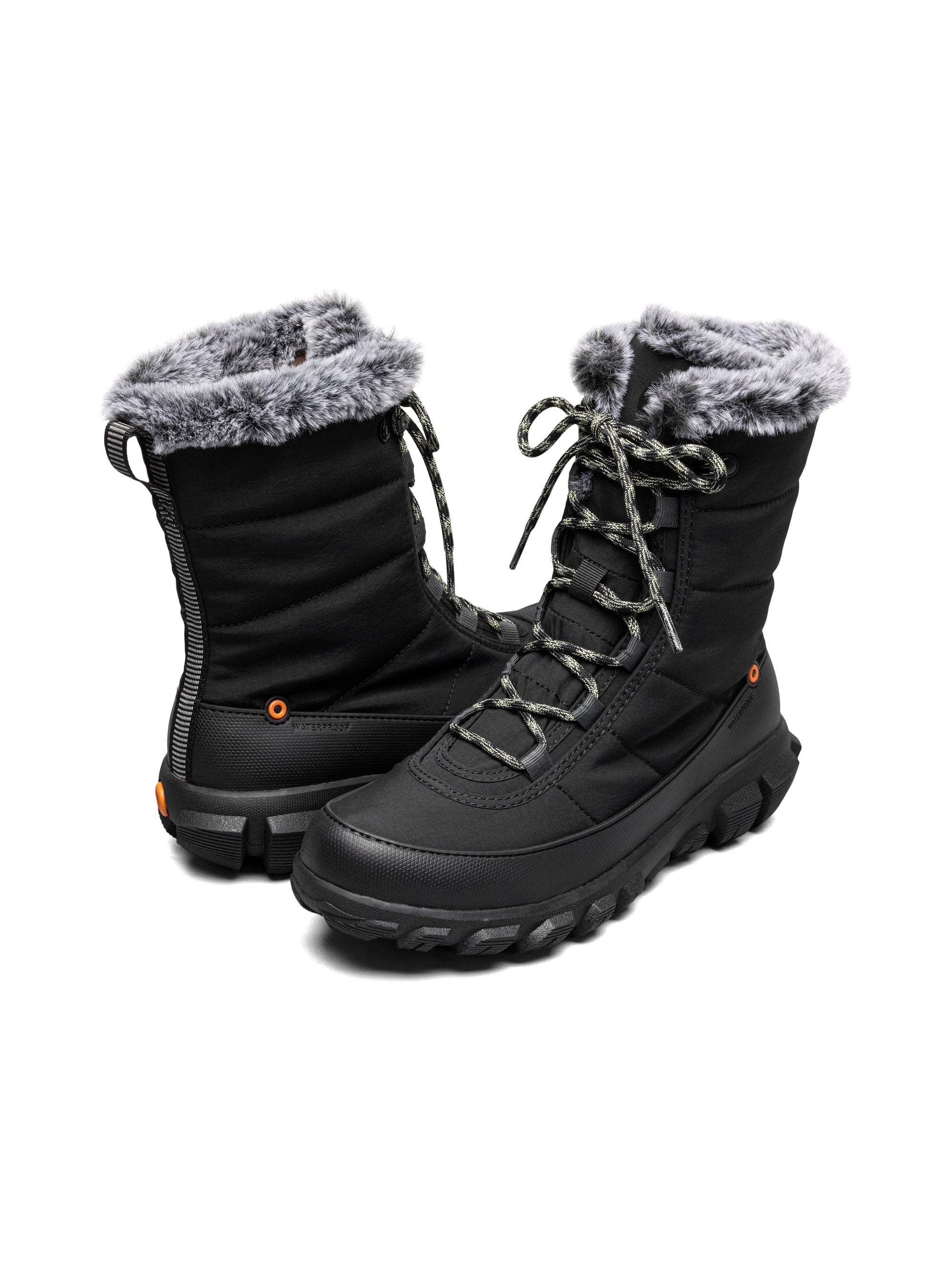 BOGS Women's Cedar Quilt Lace in Black