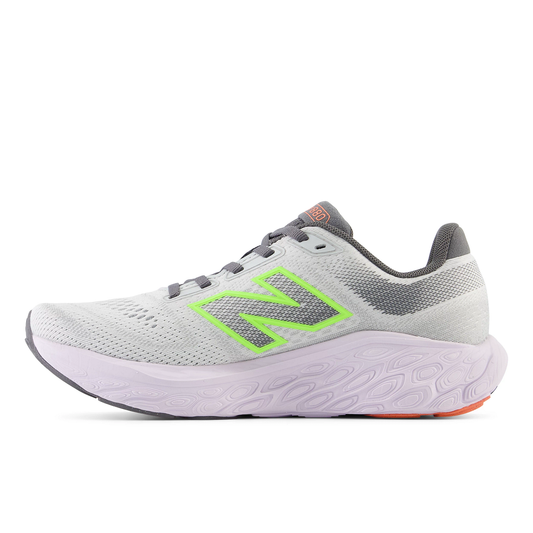 New Balance Women's Fresh Foam X 880v14 *WIDE* Grey Matter/Taro/Bleached Lime Glo/Gulf Red *LAST PAIR SIZE 8*