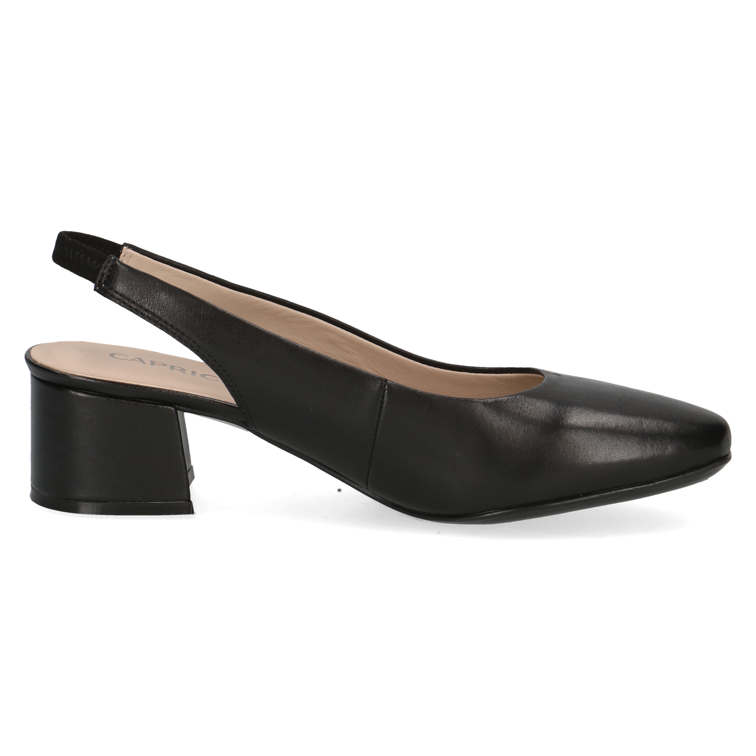 Caprice Nina in Black Nappa