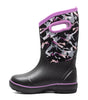 72947 - BOGS Kids' Classic II Winter Mountain Blk Multi with Pink