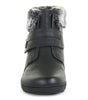 Wanderlust Perth Fur Cuff Low Boot - Black *WIDE*