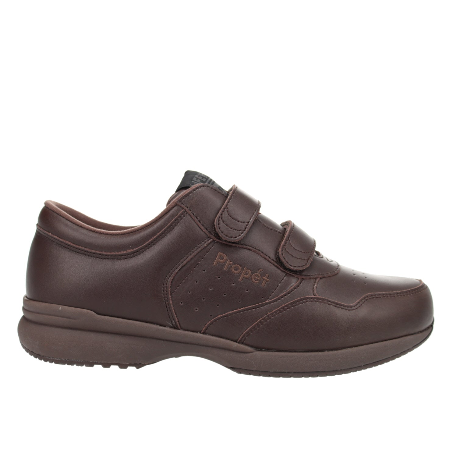Propet Men's Life Walker Strap M - Brown in 3E LAST PAIR