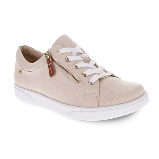 REVERE Ripon Canvas Lace & Zipper in Wheat *WIDE* * LAST PAIR SIZE 5*