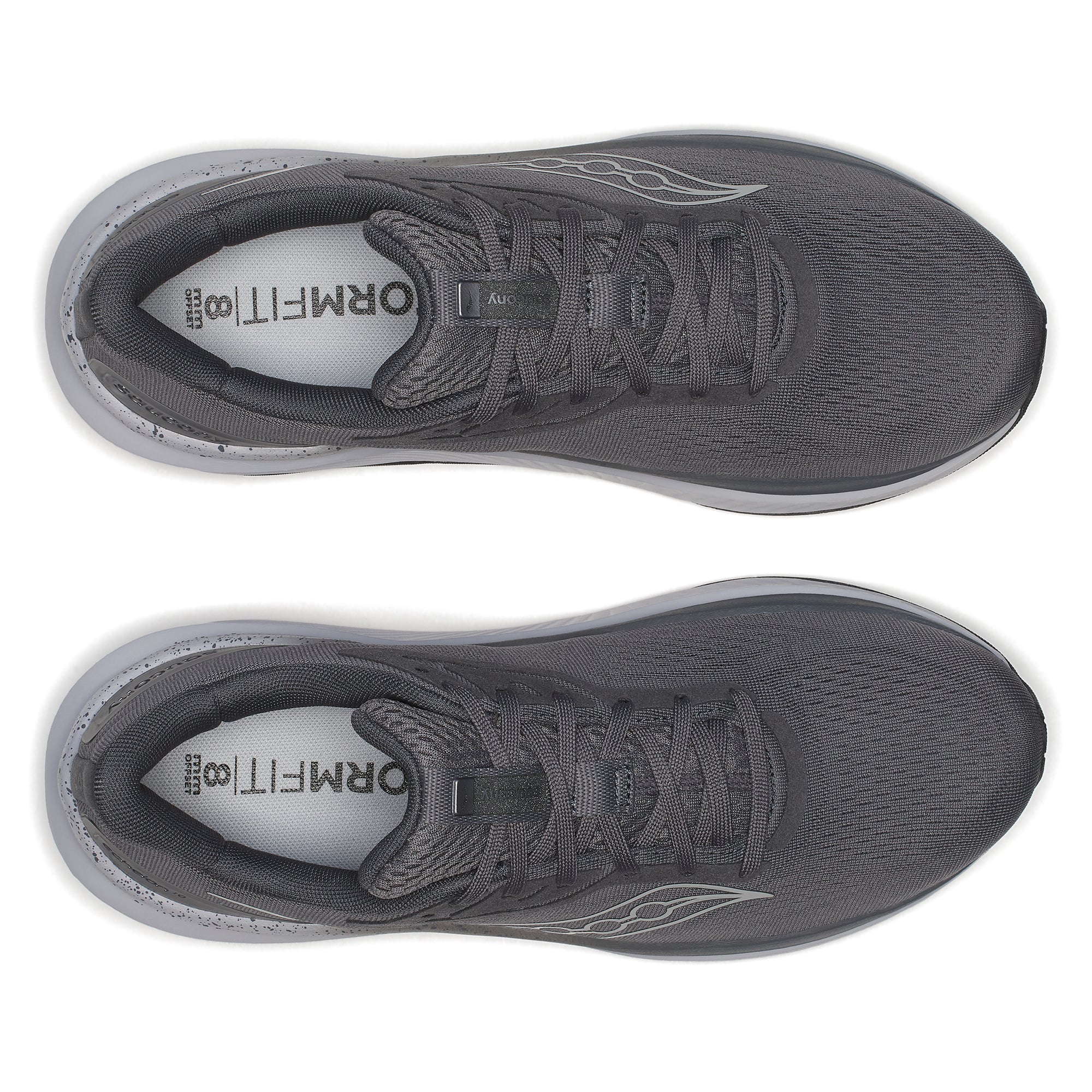 Saucony Men's Echelon 10 in Extra Wide - Carbon/Black