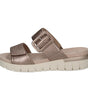Caprice Babette Taupe Metallic Slide