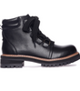 AquaDiva AD1589 in Black Leather with Lace