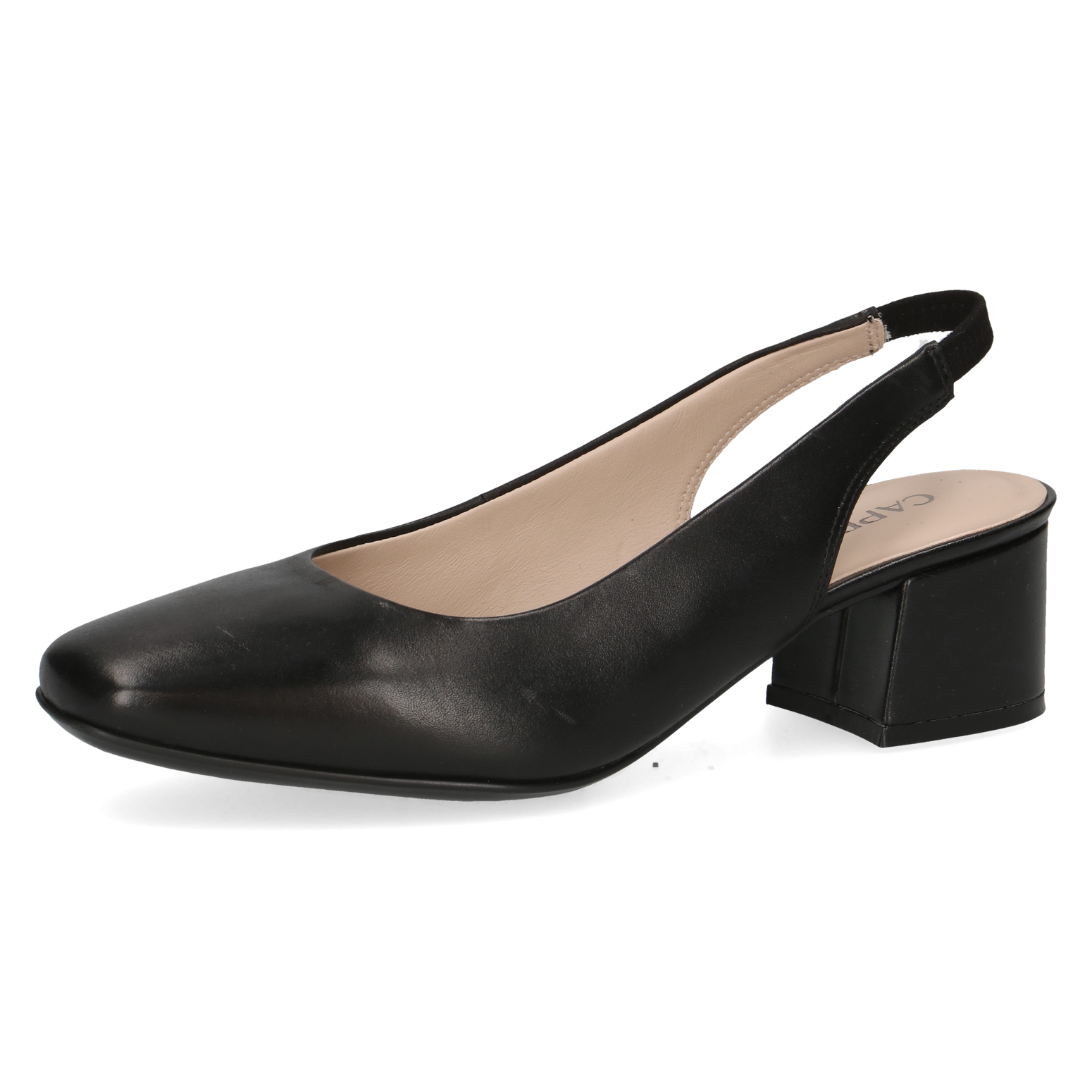 Caprice Nina in Black Nappa