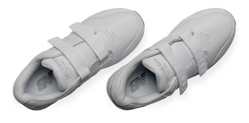 New Balance Women's Hook and Loop Leather 928v3 - White Leahter 4E