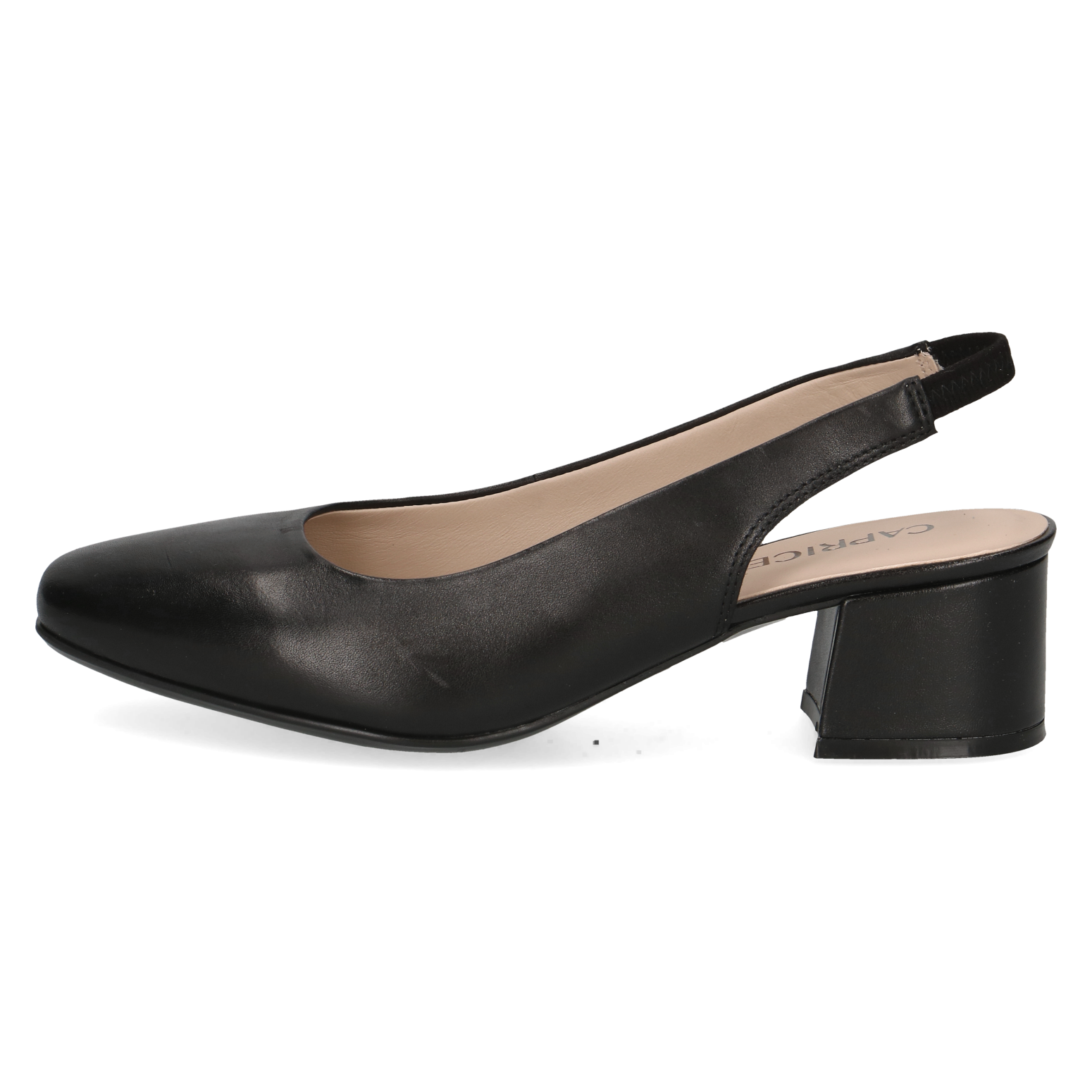 Caprice Nina in Black Nappa