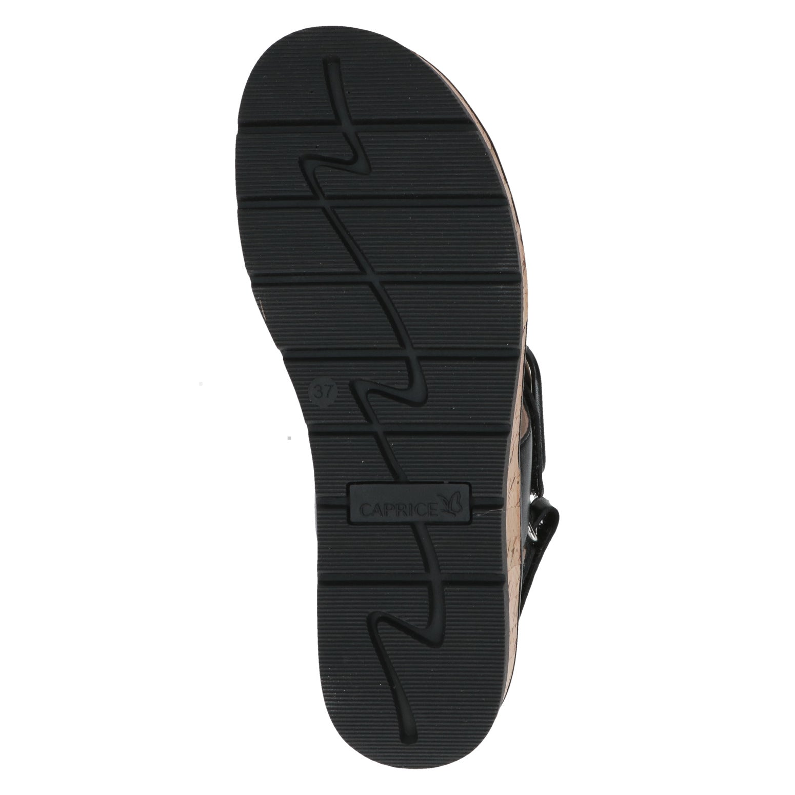 Caprice 28714-24-022 Black Nappa Leather Backstrap