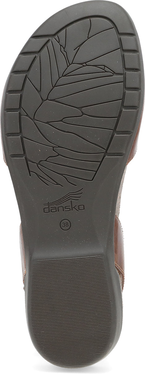 Dansko Rowan Tan Waxy Burnished