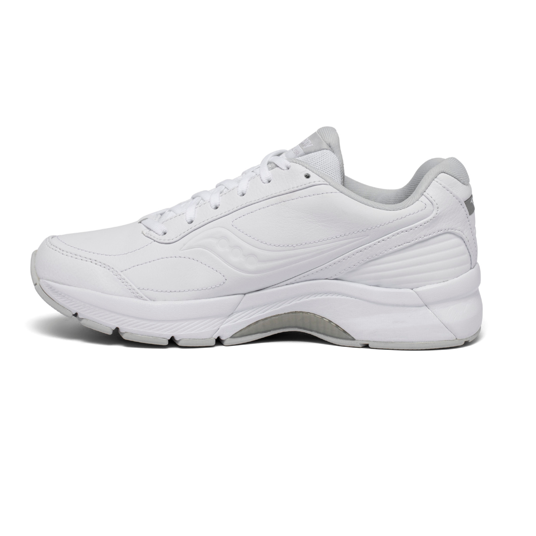 Saucony Women's Omni Walker 3 in Wide (White)