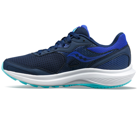 Saucony Women's Cohesion 16 in Wide (Night/Aqua) *LAST PAIR Size 6*