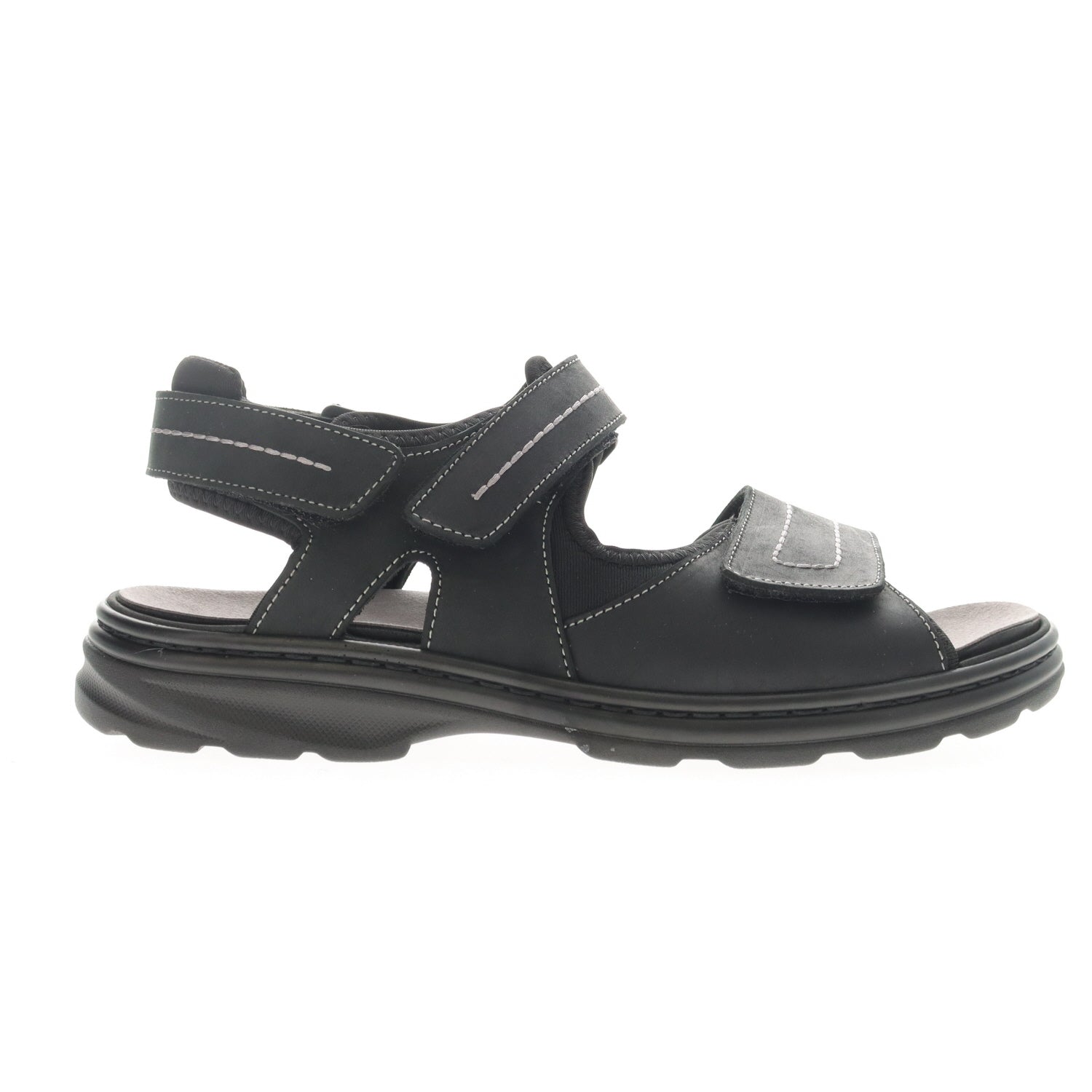 Propet Men's Hudson in Black Wide