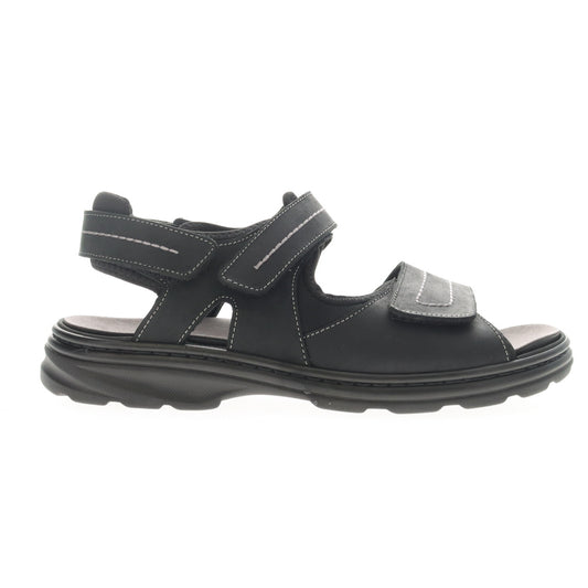 Propet Men's Hudson in Black Wide
