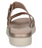 Caprice Babette Taupe Metallic Slide