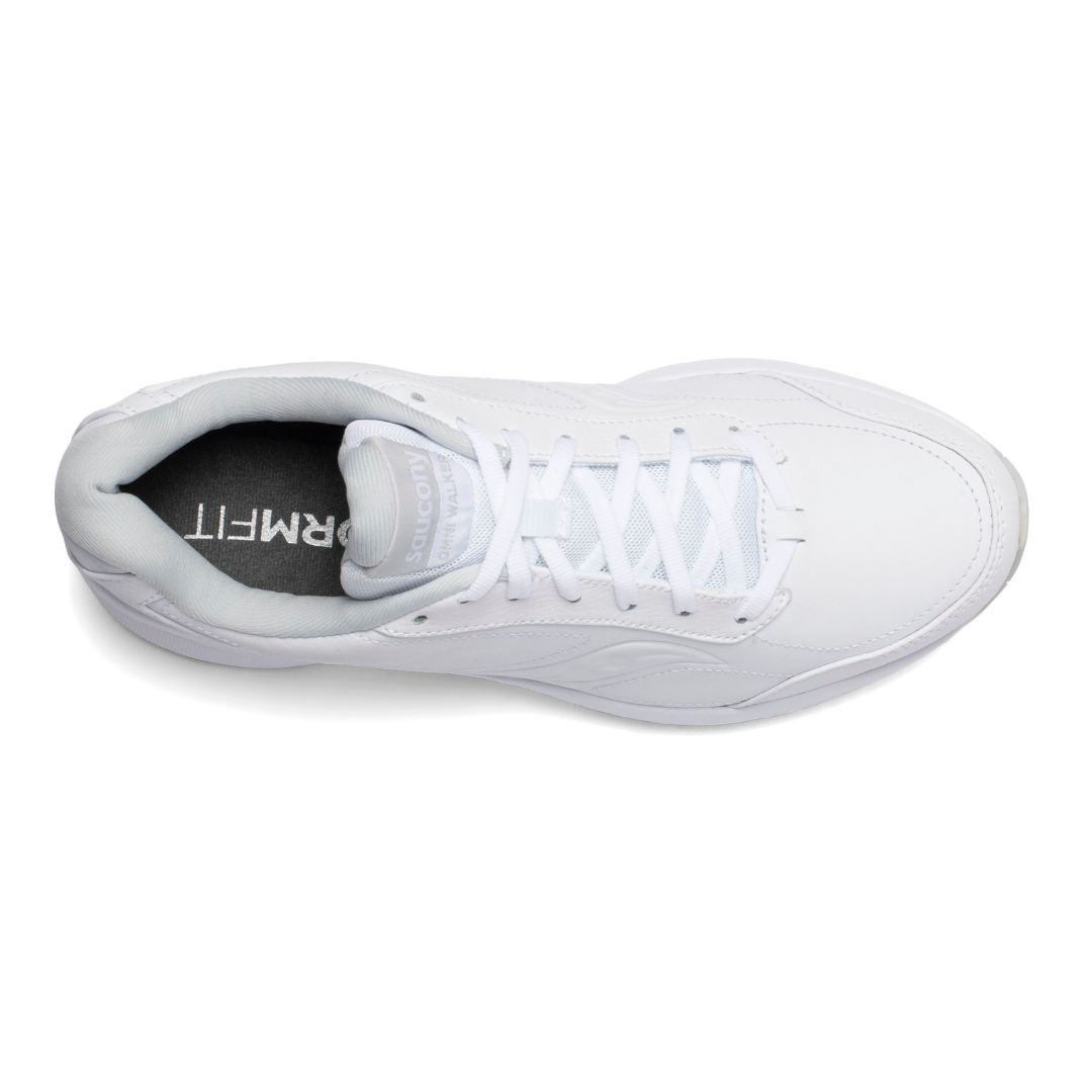 Saucony Women's Omni Walker 3 in Wide (White)