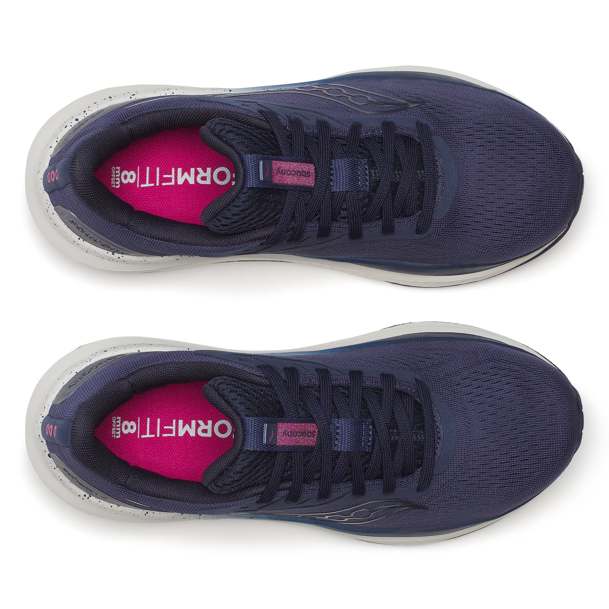 Saucony Women's Echelon 10 in Wide - Navy/Quartz